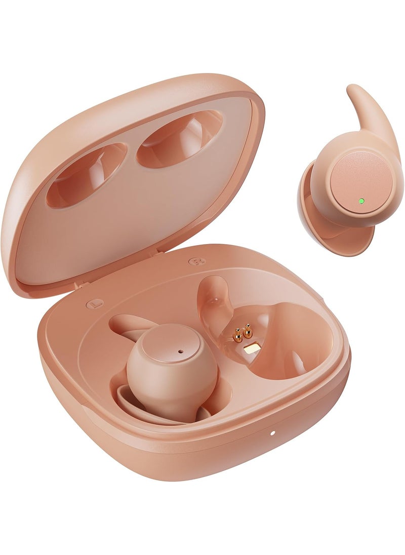 MUSICOZY Bluetooth 5.3 Sleep Earbuds, Wireless Sleep Headphones, Light-Weight Ear Buds for Sleeping, Silicone Ear Plugs for Snoring Blocking, Music Sleep Earplugs for Sleep Work Focus Travel