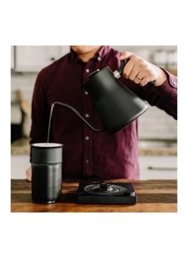 Stagg EKG Pro Electric Pour-Over Coffee Kettle – Precision Pour Spout, To-the-Degree Temperature Control, and Quick Heat Time, 900 ml Capacity,Color -Black