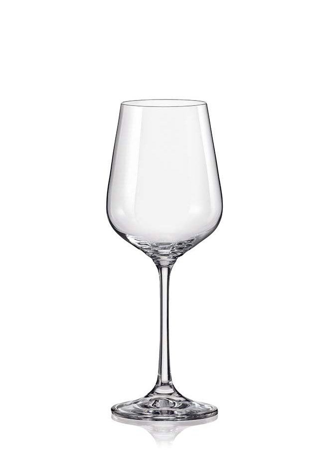 Crystalex White Wine Glass siesta 200ml, Crystalline (Pack of 4)