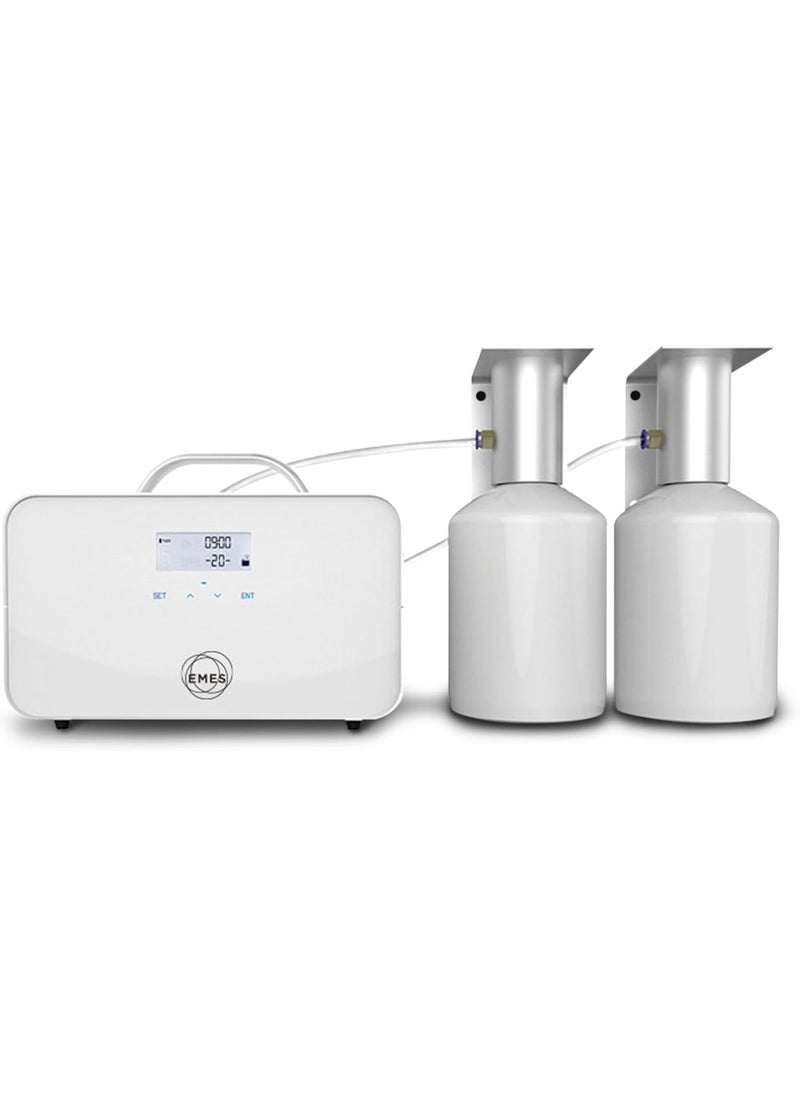EMES 6000 Large HVAC Smart Aroma Diffuser, Bluetooth Control, 24-Hour Scents, for Large Rooms, Home, Commercial, Office & Nursery. 5000ml. Up to 12,000 sq ft.