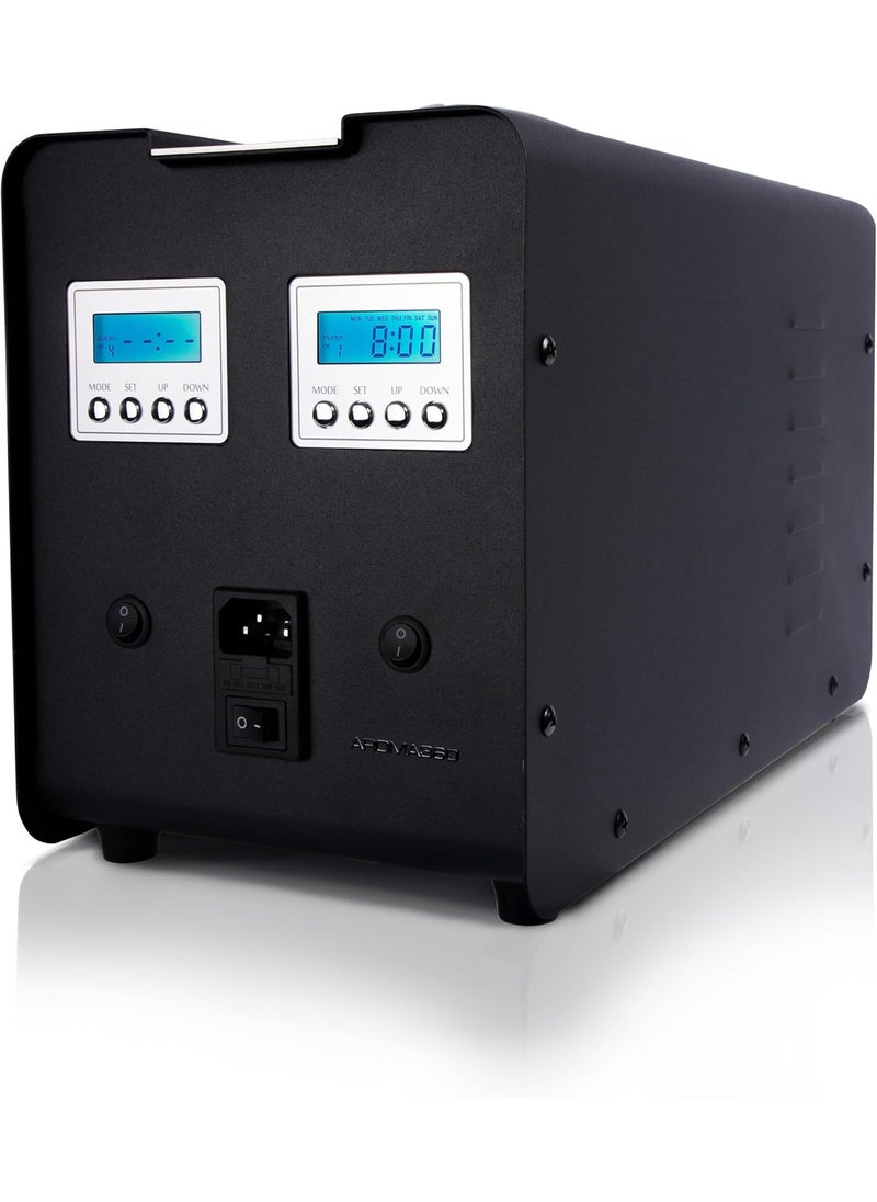 Aroma360 Museum360 Scent Diffuser Whole Home Fragrance Oil Diffuser HVAC System Connection Heatless, Waterless, Smart Timer, No Residue Home Decor Air Freshener 3000 sq ft