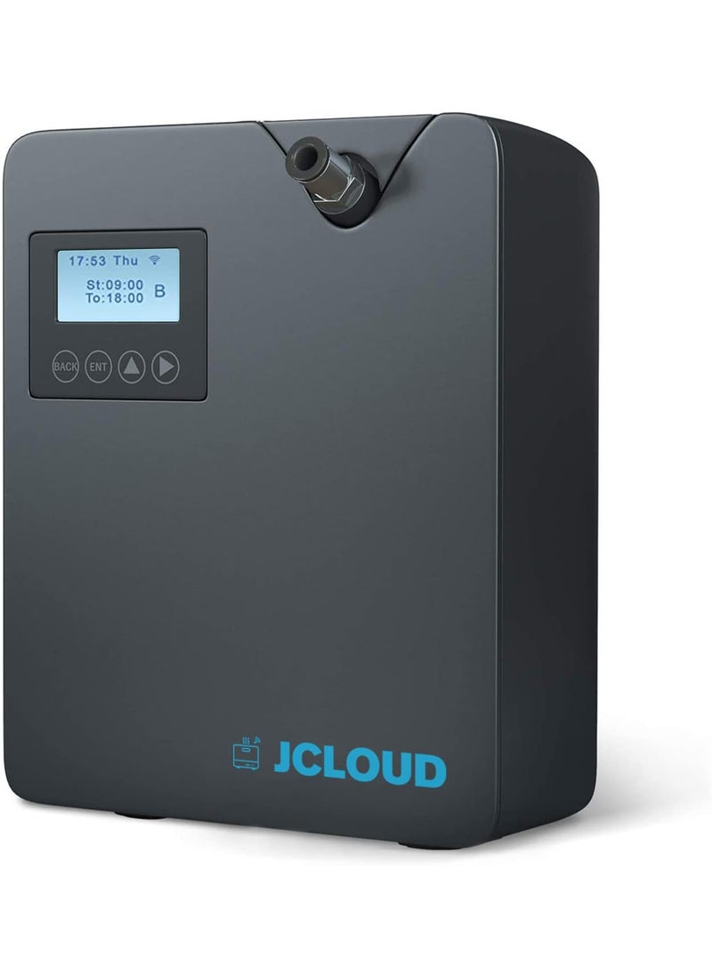 JCLOUD Smart Scent Air Machine with Cold Air Tech for Home, Professional Waterless Essential Oil Diffuser 300ML, HVAC Scent Diffuser for Essential Oils for Large Room, Office, Spa, Black