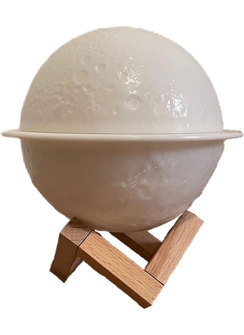 Moon Diffuser - Essential Oil Diffuser with Cool Mist Humidifier Function and Light