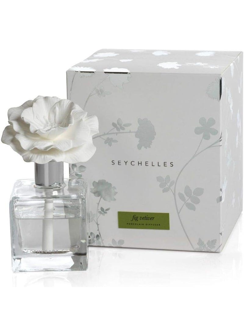 Zodax FIG VETIVER Seychelles Porcelain Diffuser