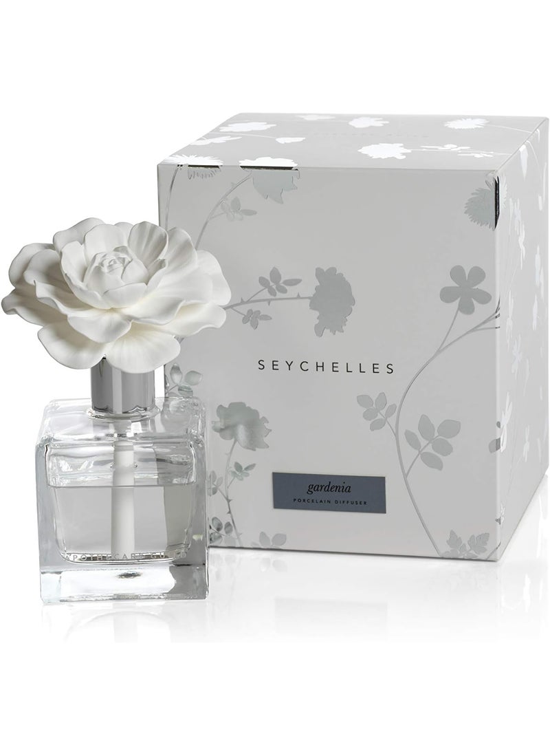 Zodax Seychelles Porcelain Scented Diffuser Square Bottle 3.5