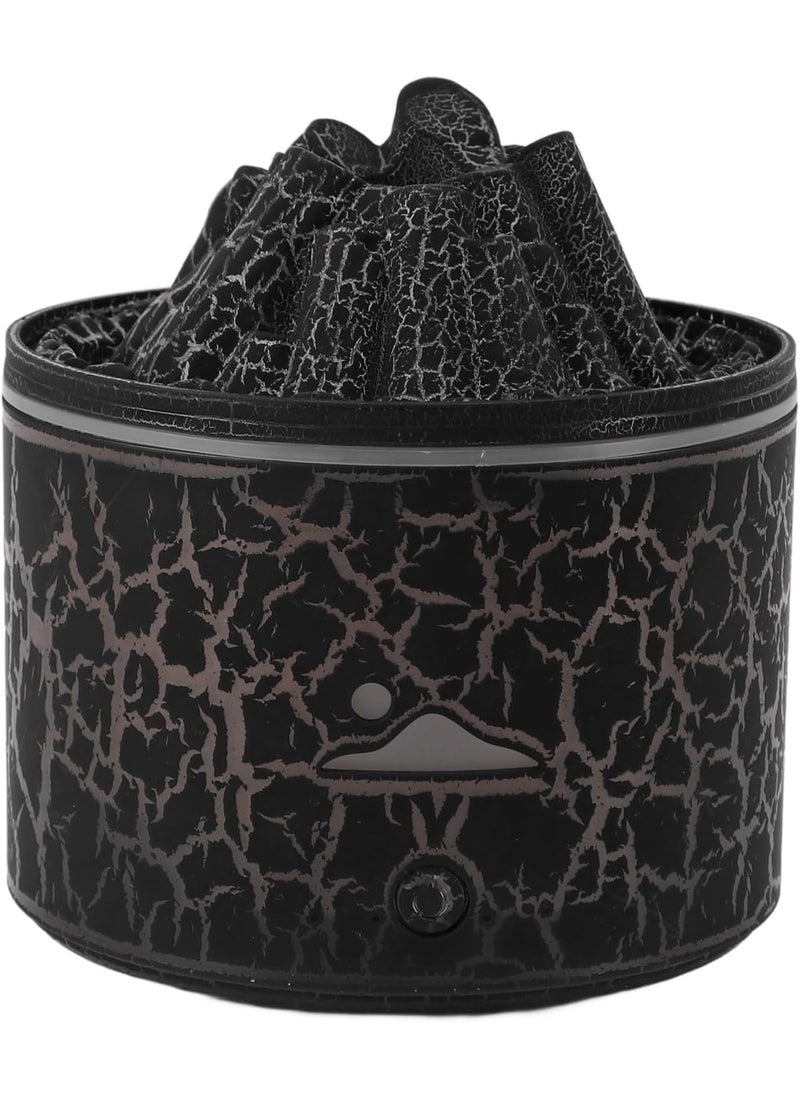 Volcano Diffuser, Essential Oil Diffuser Flame Diffusers 180ml Volcano Humidifier with Auto Off for Home Bedroom (Black), Genericxpovtyfz2m-11