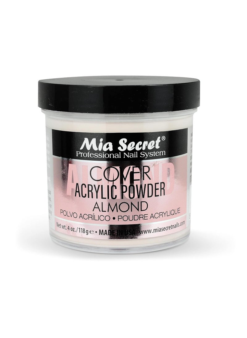 Mia Secret Acrylic Powder Cover Almond 4 oz.