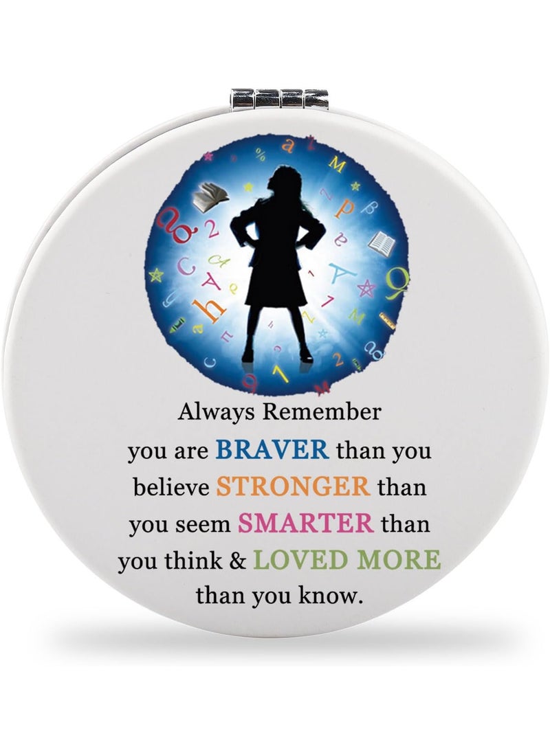 SEIRAA Matilda Musical Pocket Mirror Matilda Musical Gifts Matilda Musical Makeup Mirror Matilda Musical Merchandise (1 2 Girl)