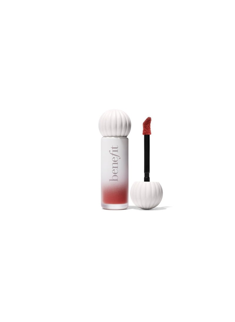 Benefit Plushtint Moisturizing Matte Lip Tint #20 Red Velvet (Ruby Red), 0.2 Ounce