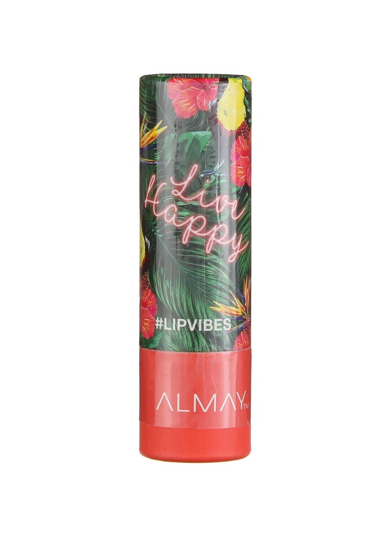 Almay Lip Vibes, Live Happy, 0.14 Ounce, cream lipstick