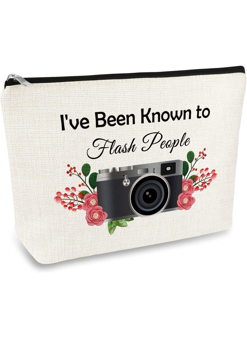 Photographer Gifts Funny Photography Gifts Makeup Cosmetic Bag Camera Photo Club Present for Photographers Camera Lover Christmas Birthday Present for Girls Women Photographer Photography Lover