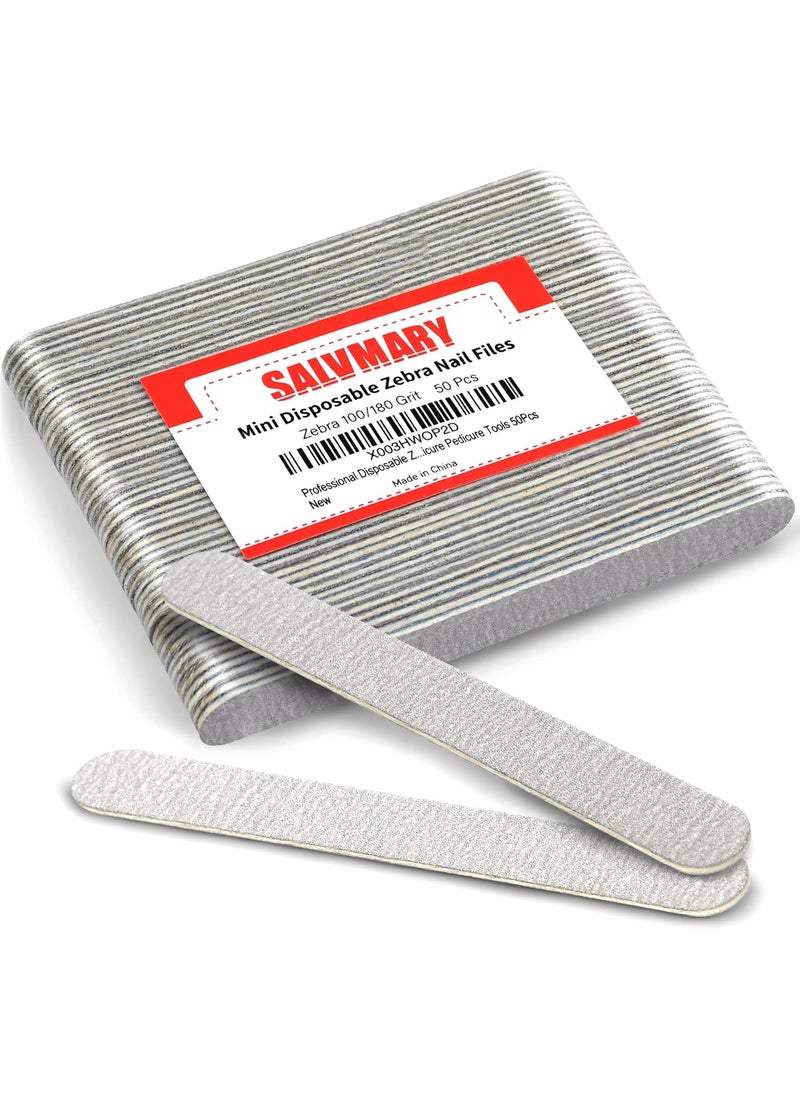 Professional Disposable Zebra Nail Files 100/180 Grit 5