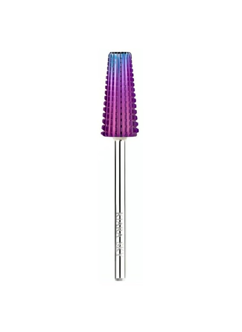Kiara Sky Purple Drill Bits for E-File Nail Drill (5-in-1 Coarse)