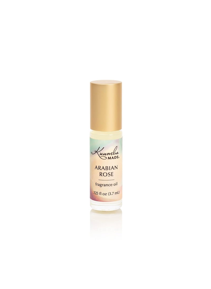 Kuumba Made Arabian Rose Fragrance Oil Roll-On 0.125 fl oz (3.7ml) | Rollerball Perfume | Alcohol Free