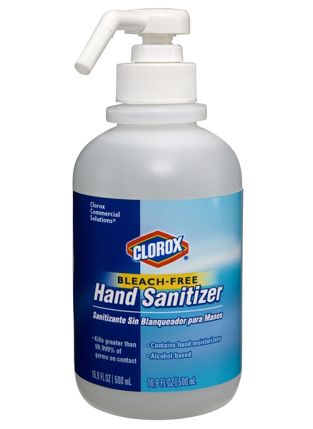 Clorox Commercial Solutions Hand Sanitizer Pump, 16.9 Ounces | Liquid Gel Hand Sanitizer with Pump for Professional Use | Hand Sanitizer to Keep Hands Clean