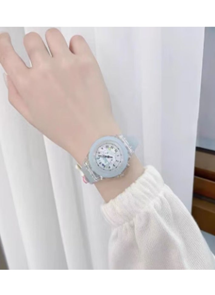 Sanrio Cartoon Digital Watch for Kids, Child Colorful Luminous Cartoon Watch