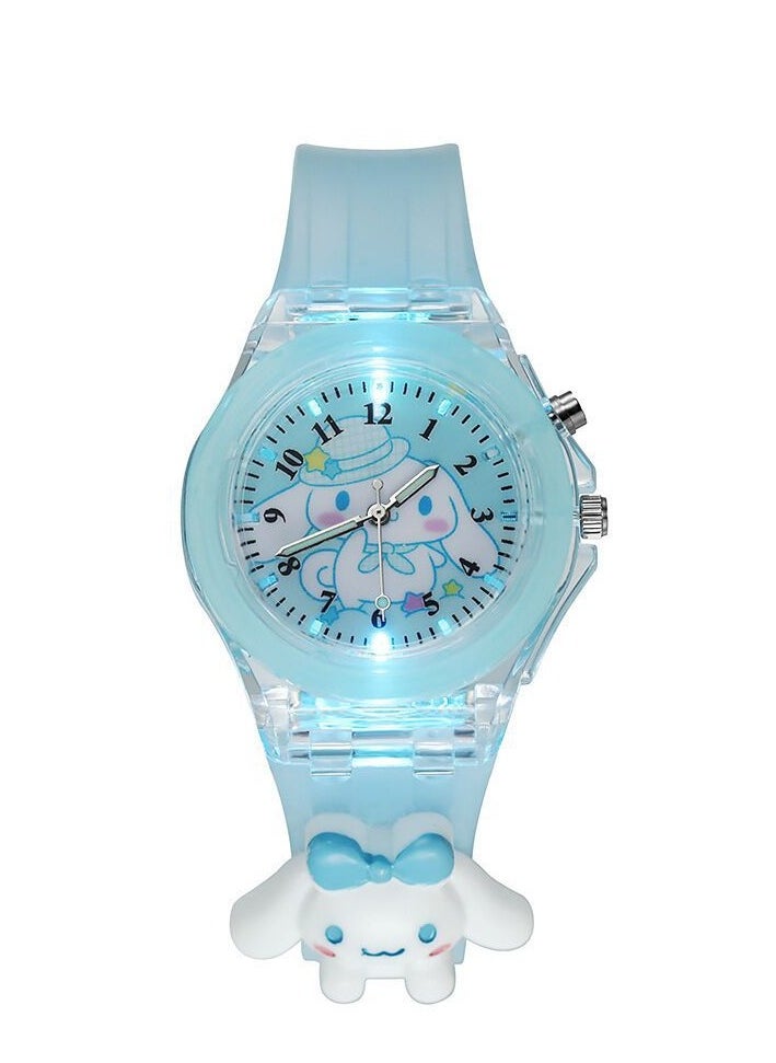 Sanrio Cartoon Digital Watch for Kids, Child Colorful Luminous Cartoon Watch