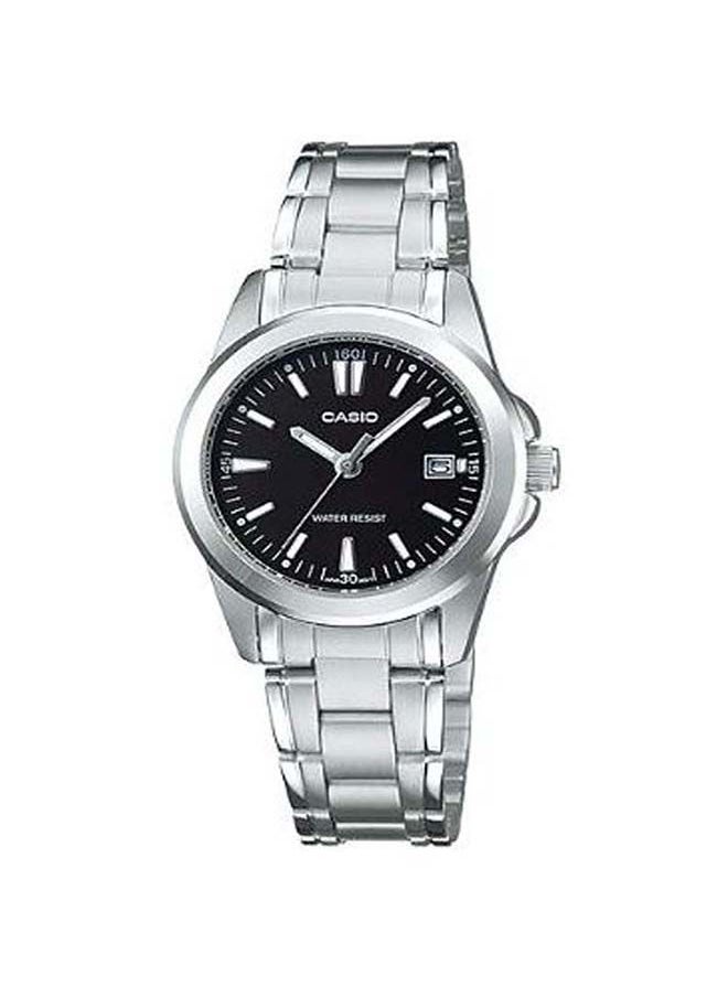 Analog Stainless Steel Wrist Watch LTP-1215A-1A2VDF - 43mm - Silver