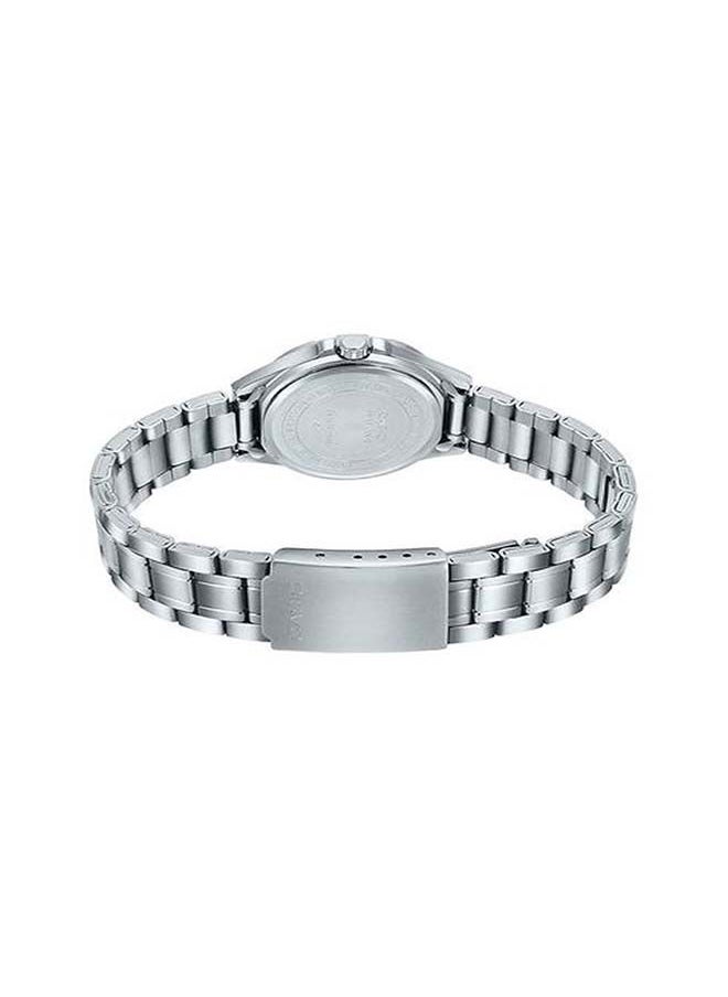 Analog Stainless Steel Wrist Watch LTP-1215A-1A2VDF - 43mm - Silver