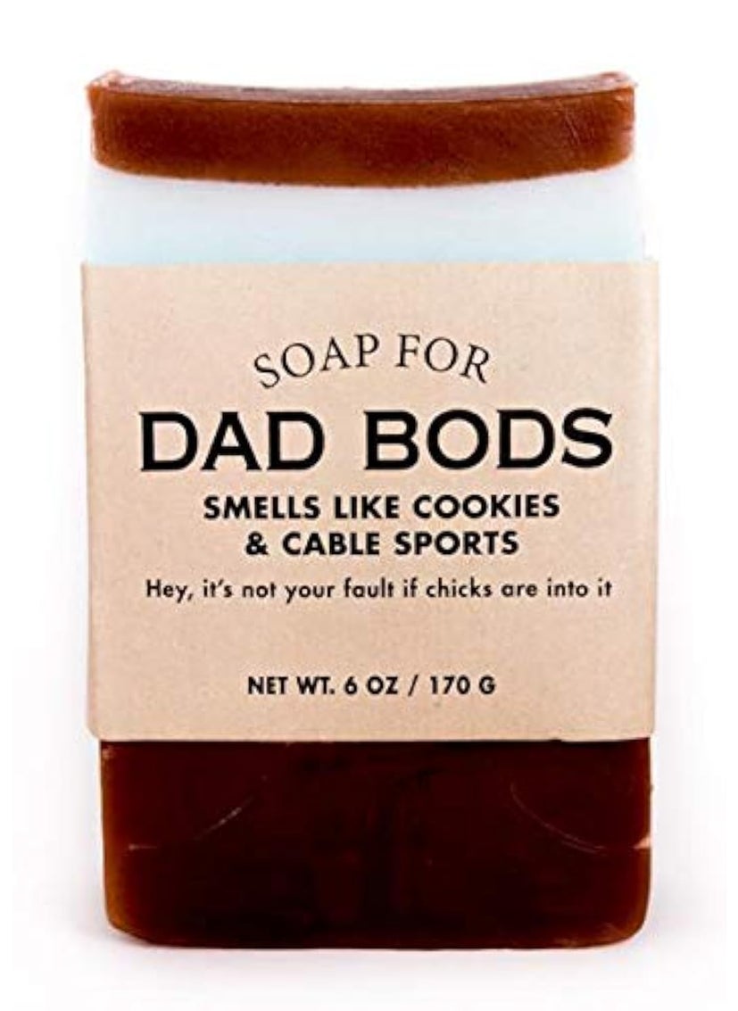 Dad Bods Soap, 6 oz, Toasted Marshmallow Scented
