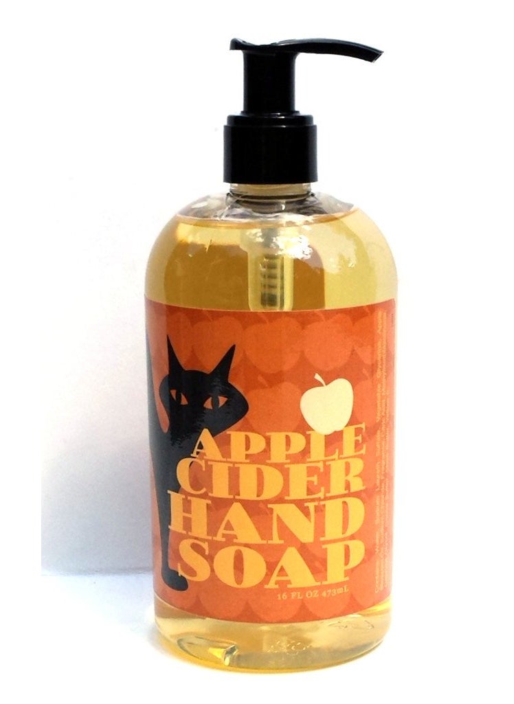 Greenwich Bay APPLE CIDER Hand Soap with Shea Butter, Apple Blossom Oil, Cocoa Butter and Vitamin E 16oz