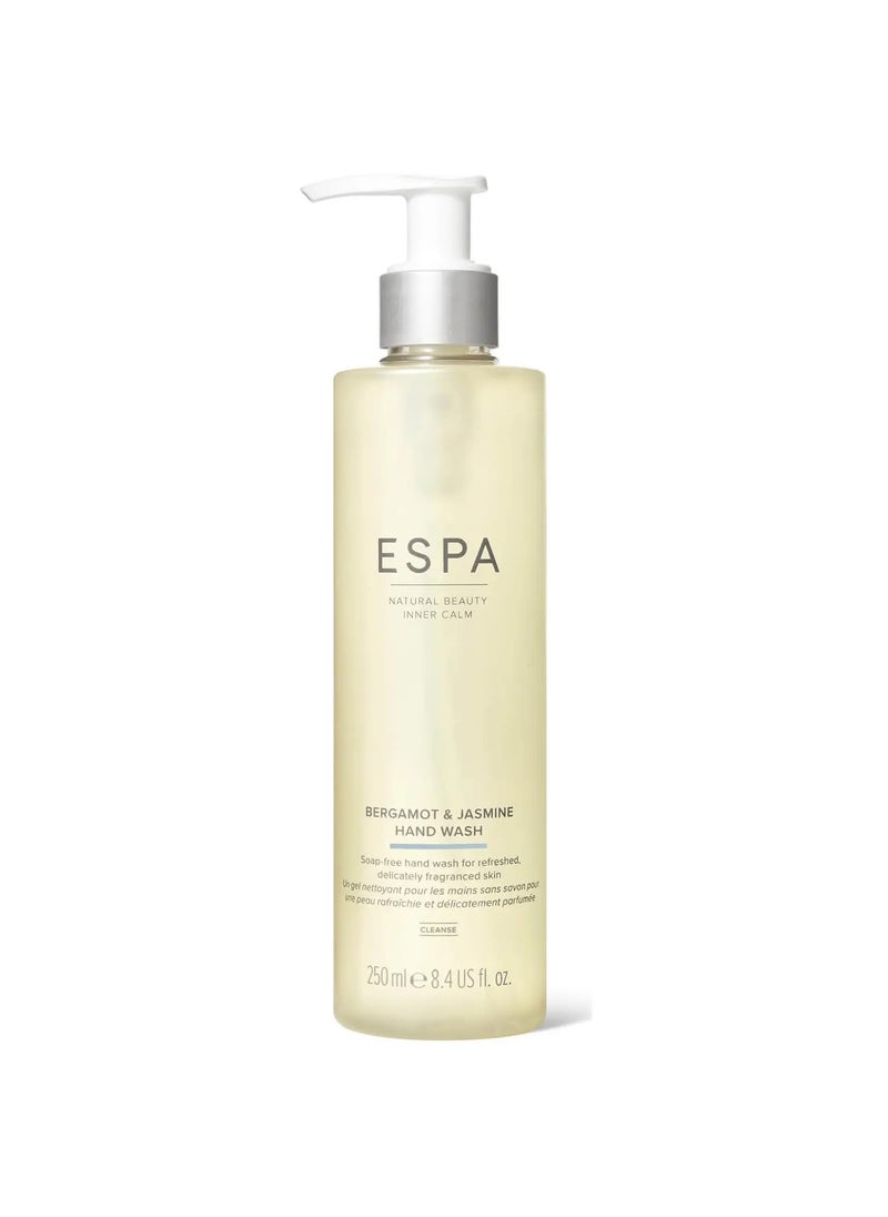 ESPA | Bergamot & Jasmine Hand Wash | 250ml | Essential Oils | Suitable for sensitive skin