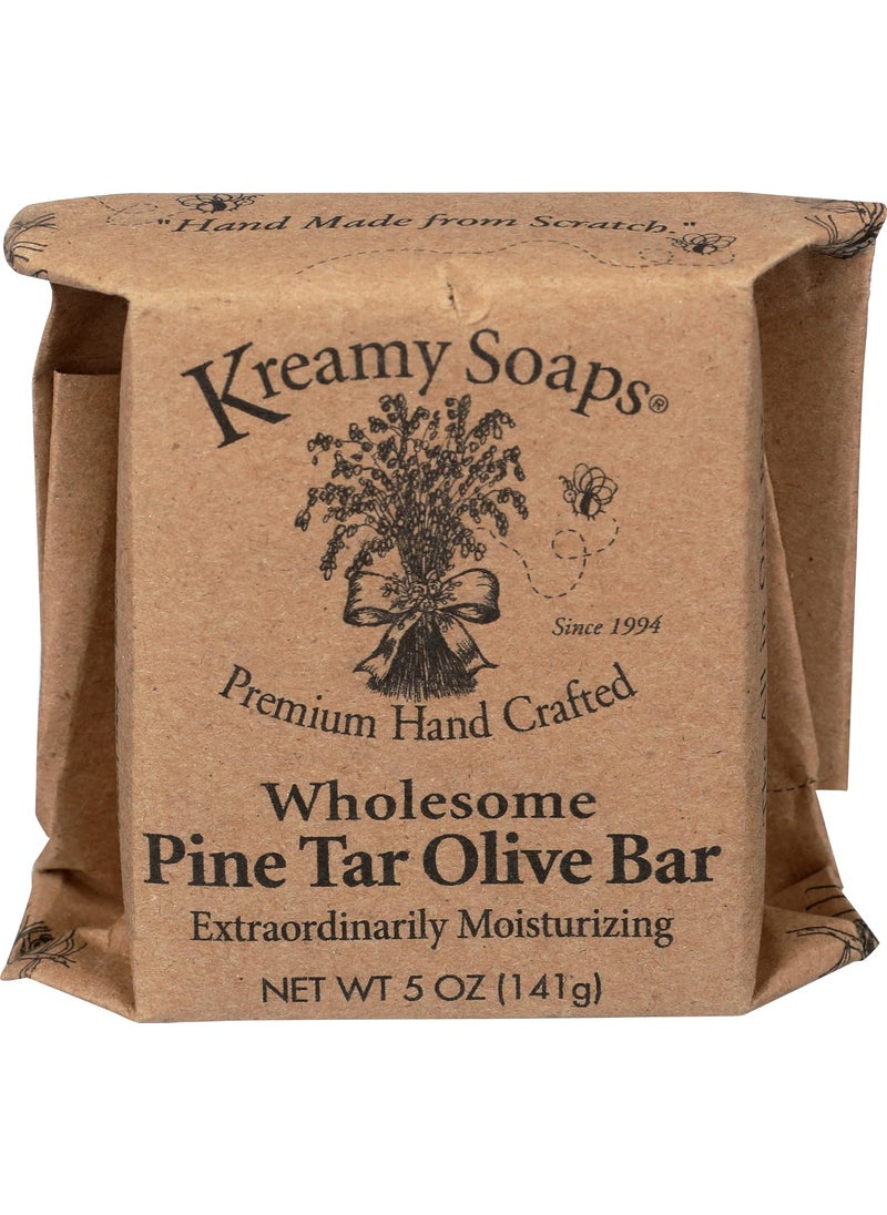 Naturally Medicinal Pine Tar Olive Bar