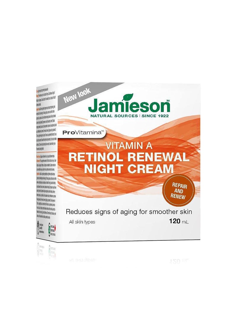 Jamieson Laboratories Retinol Renewal Night Cream-120 ml Brand
