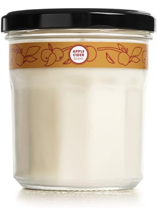 MRS. MEYER'S CLEAN DAY, Scented Soy Aromatherapy Candle, 35 Hour Burn Time, Made With Soy Wax And Essential Oils, Apple Cider, 7.2 Ounce