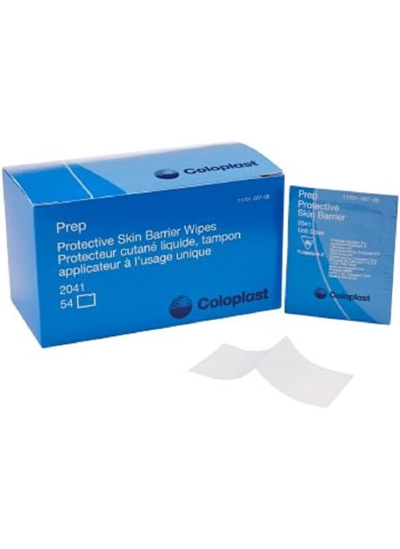 Coloplast Prep Skin Barrier Wipe NonSterile NonWoven Gauze 2041 1 Count(s) 54 Wipes/Count