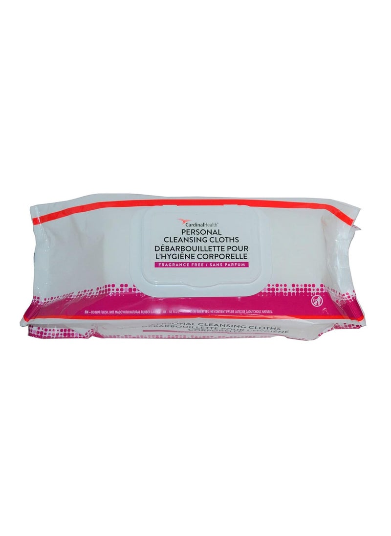 Cardinal Health Personal Cleansing Wipe 9 x 13