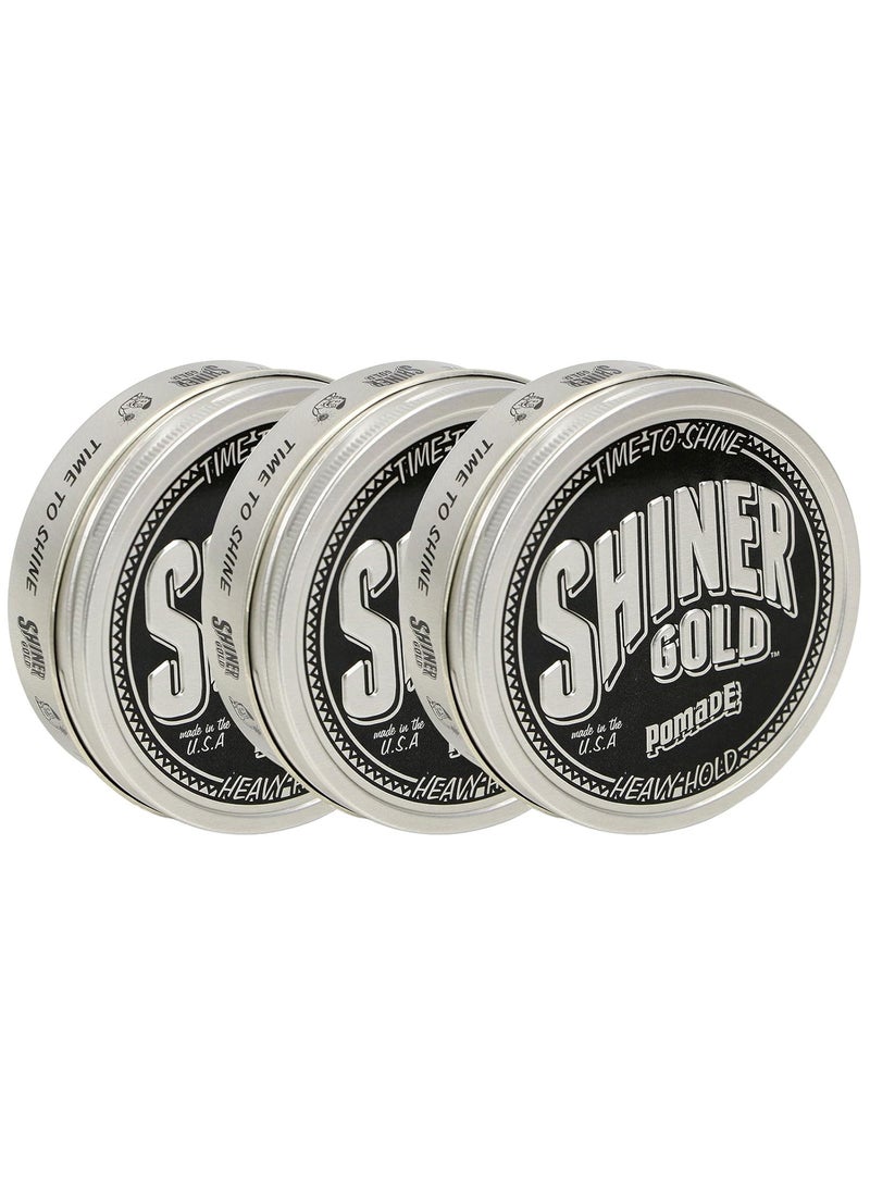 Shiner Gold Pomade 4 oz 3 Pack