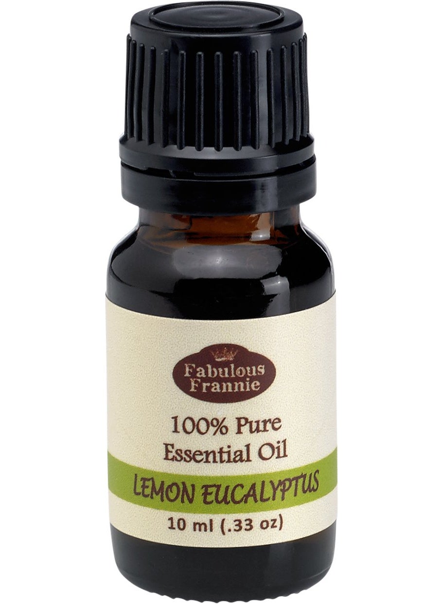 Fabulous Frannie Lemon Eucalyptus 100% Pure, Undiluted Essential Oil Grade - 10 ml (.33oz)