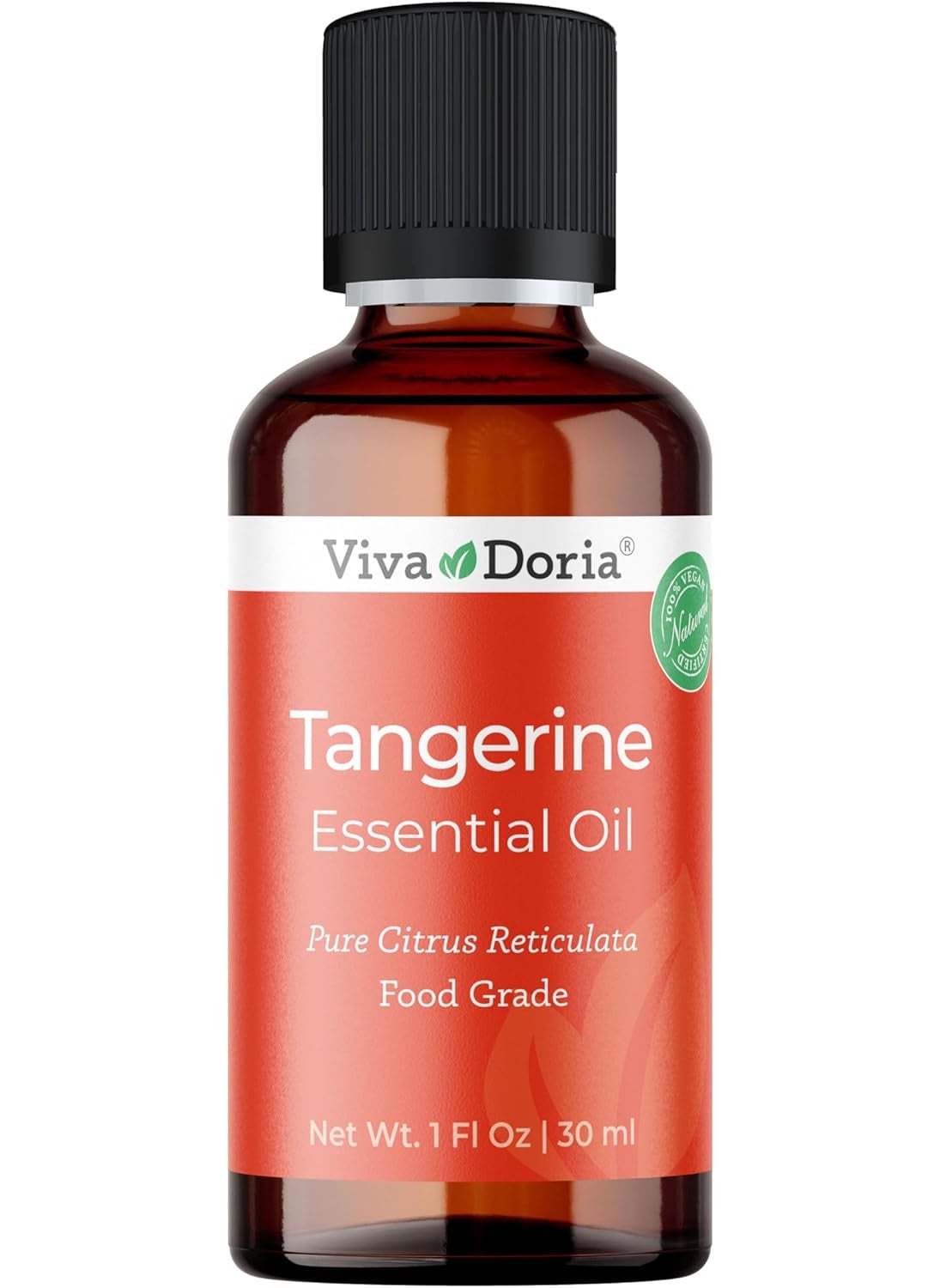 Viva Doria Tangerine Essential Oil, 100% Pure, Natural Essential Oil, Undiluted, for Aromatherapy | Food Grade, 30 mL (1 Fluid Ounce)