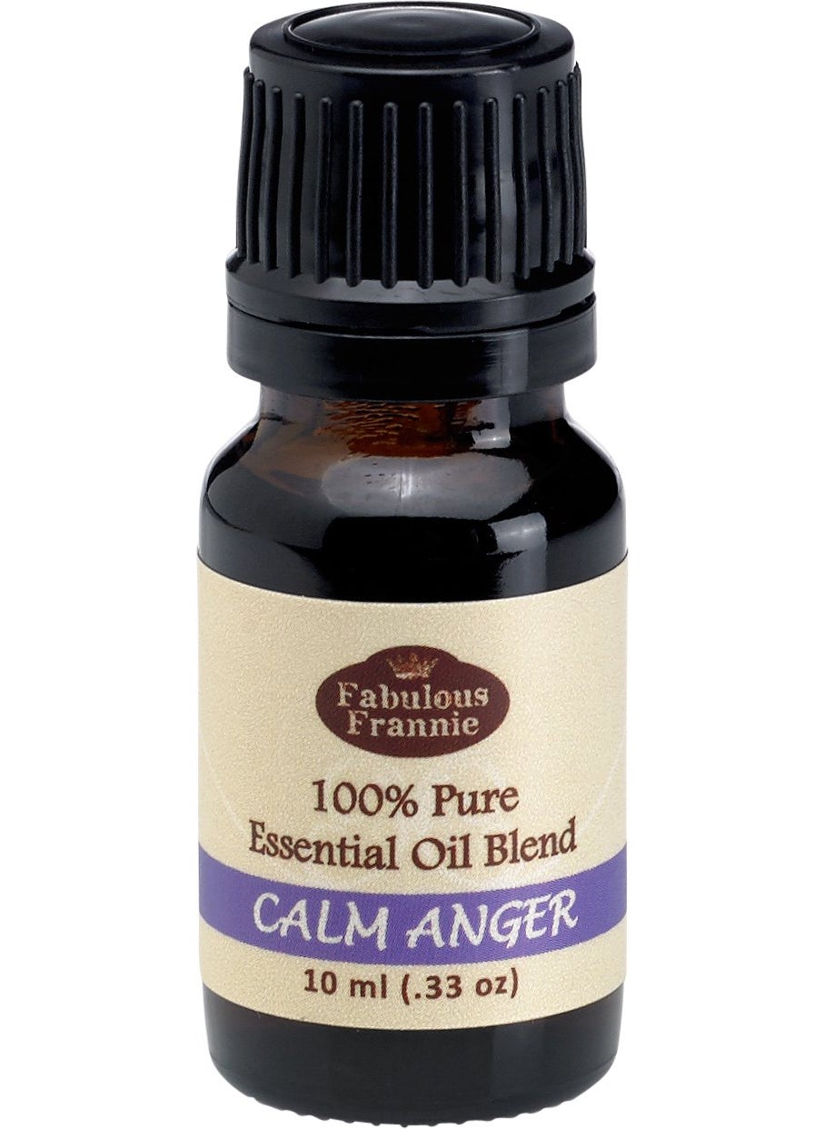 Fabulous Frannie Calm Anger Made with Pure Essential Oil Blend of Patchouli and Sweet Orange 10ml