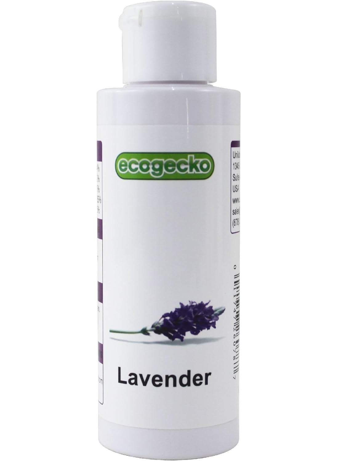 Fragrance Aroma Oil for use with EcoGecko Air Revitalizers/Cleaners, Water Based Air Purifiers and Oil Diffusers, 12 Scents to Choose from, 100ML, Lavender