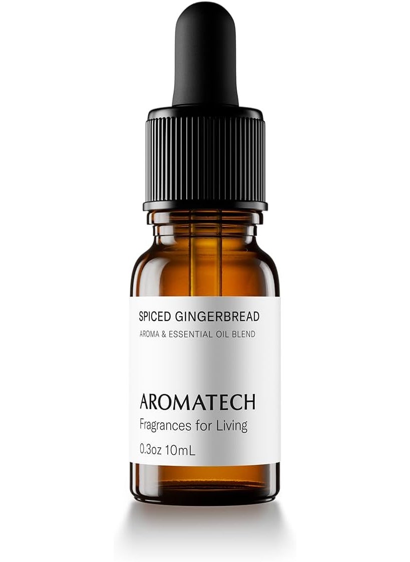 AromaTech Spiced Gingerbread for Aroma Oil Scent Diffusers - 10 Milliliter
