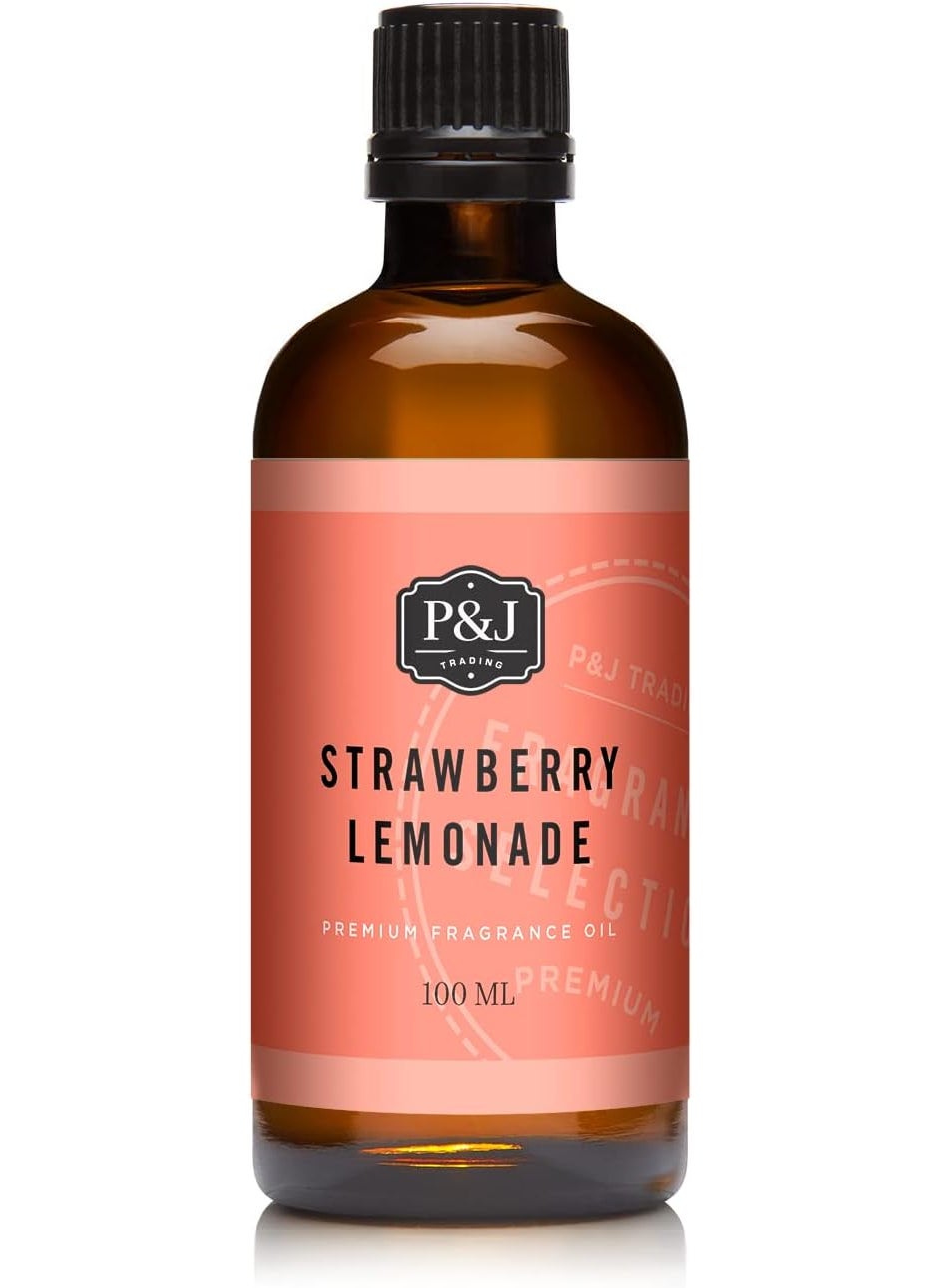 P&J Trading - Strawberry Lemonade Scented Oil 100ml - Fragrance Oil for Candle Making, Soap Making, Diffuser Oil