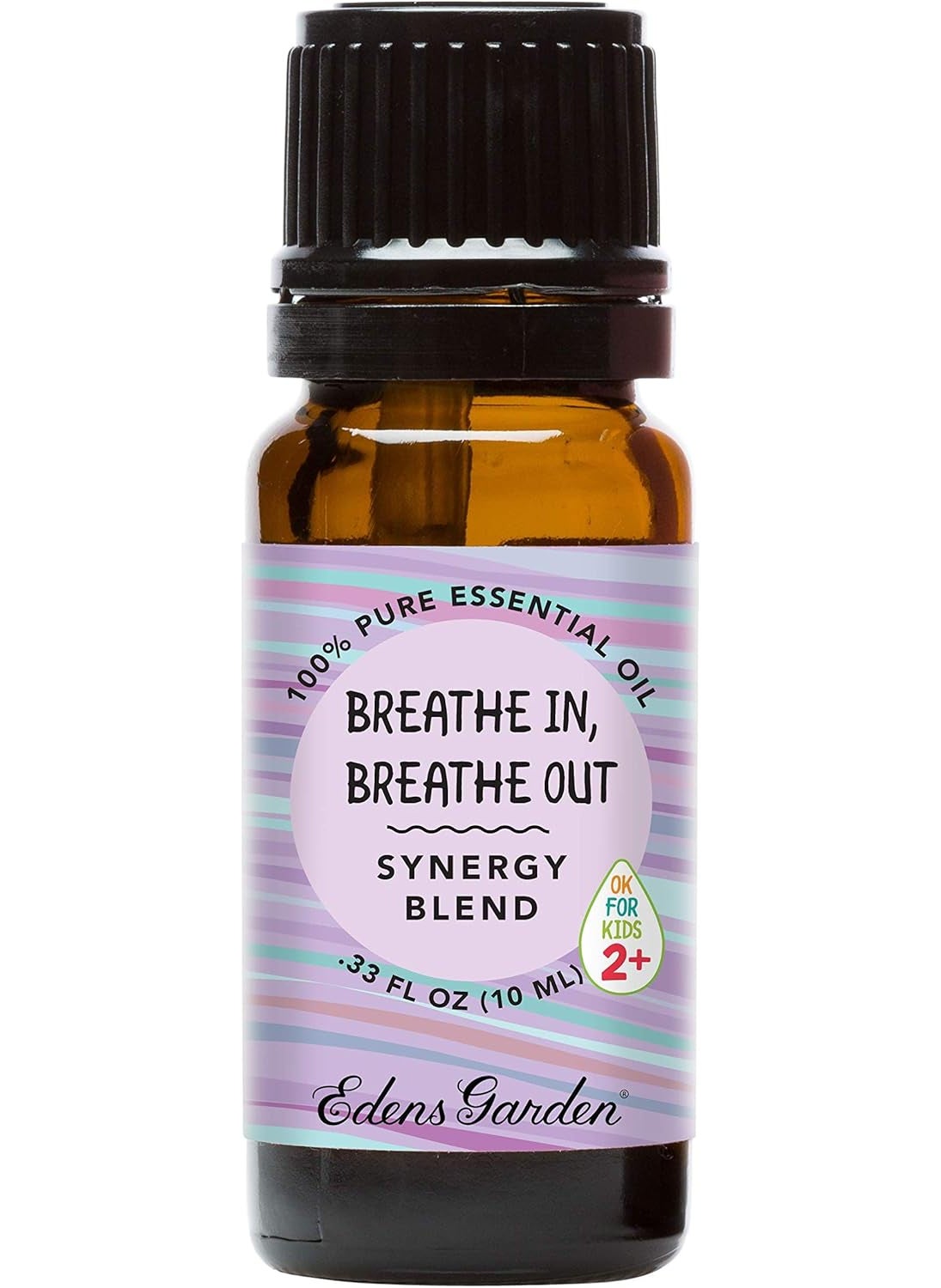 Edens Garden Breathe in, Breathe Out Essential Oil Blend- 100% Pure Premium Grade, Undiluted, Natural, Therapeutic, Aromatherapy, The Best for Diffusing, Skin, Humidifiers, Kid Safe 10 ml (.33 fl oz)