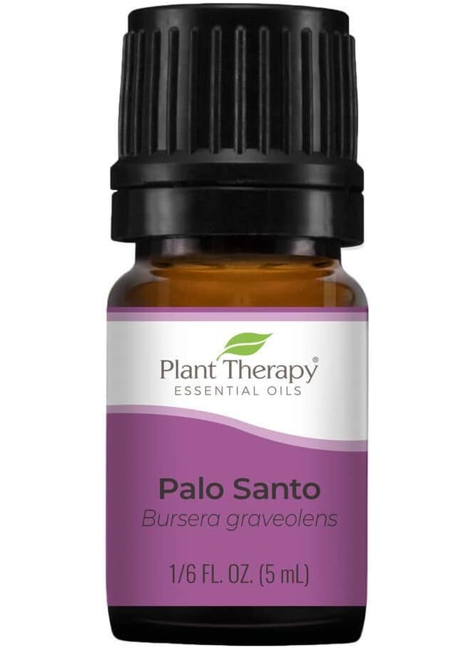 Plant Therapy Palo Santo Essential Oil 100% Pure, Undiluted, Natural Aromatherapy, Therapeutic Grade 5 mL (1/6 oz)