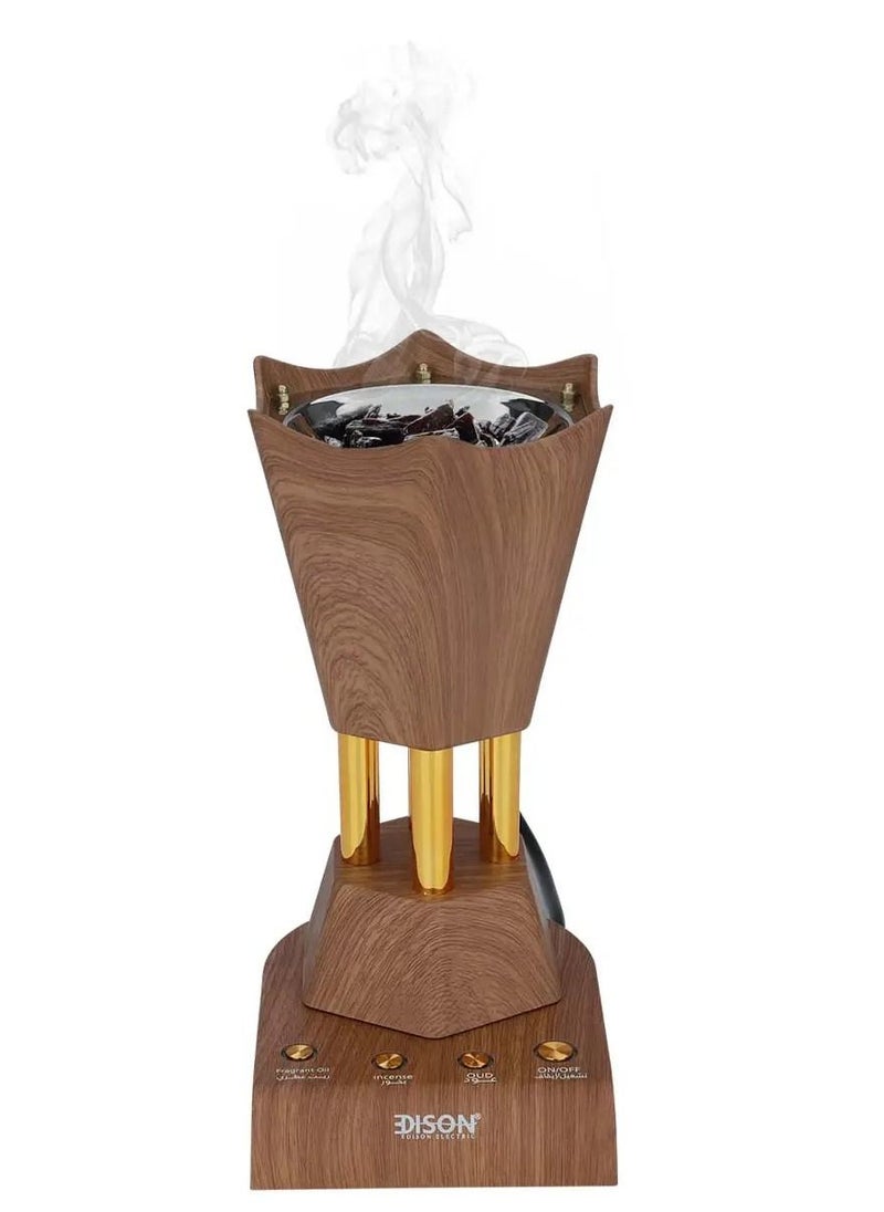 Orchid Incense Burner Light Wooden  360Watt