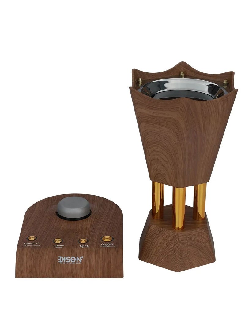 Orchid Incense Burner Light Wooden  360Watt