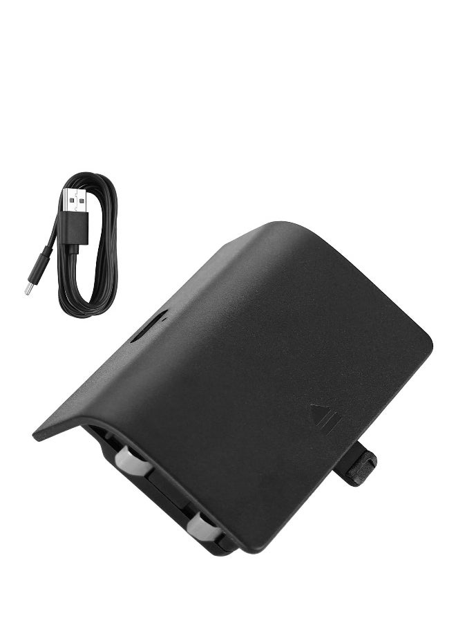 1 Pack Rechargeable Battery Pack for X-Series S/X Controller, Upgraded 800mAh Battery Pack with USB Charging Cable and LED Indicator
