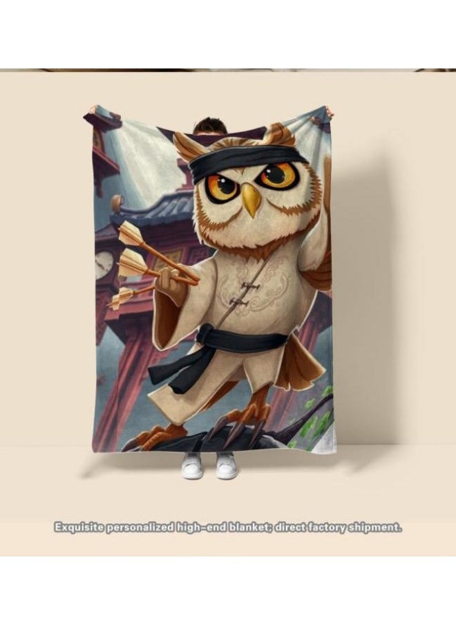 Children's or student cartoon flannel thin blanket (warm and comfortable, suitable for sleep, games) 100cm*150cm - 104