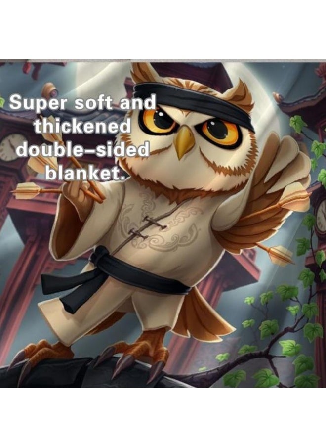 Children's or student cartoon flannel thin blanket (warm and comfortable, suitable for sleep, games) 100cm*150cm - 104