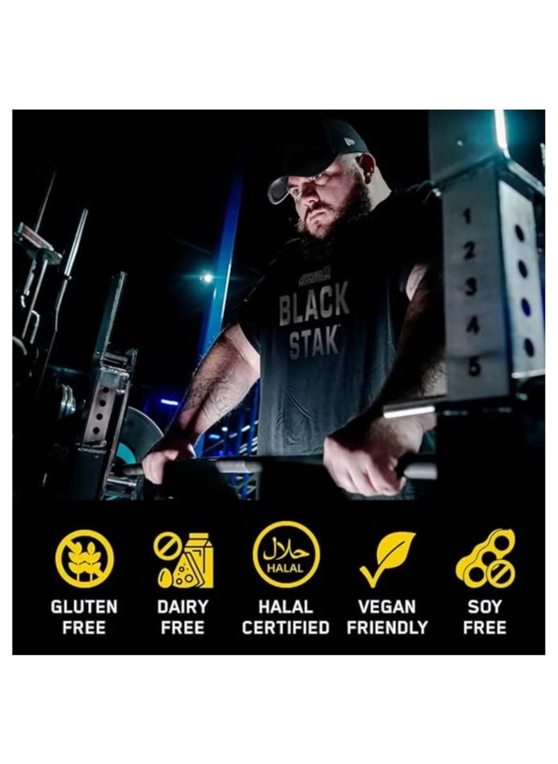 Black Stack - Complete Performance Complex - 30 All-in-One Sachets for Health and Immune Support with Multivitamins Antioxidants Aminos Minerals Enzymes and More