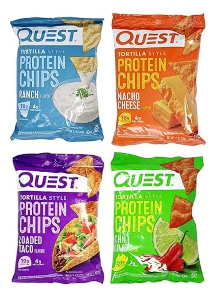 Quest Protein Chips Variety Pack 8 Count