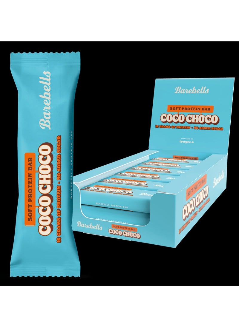 BAREBELLS PROTEIN BAR COCO CHOCO 55G PACK OF 12