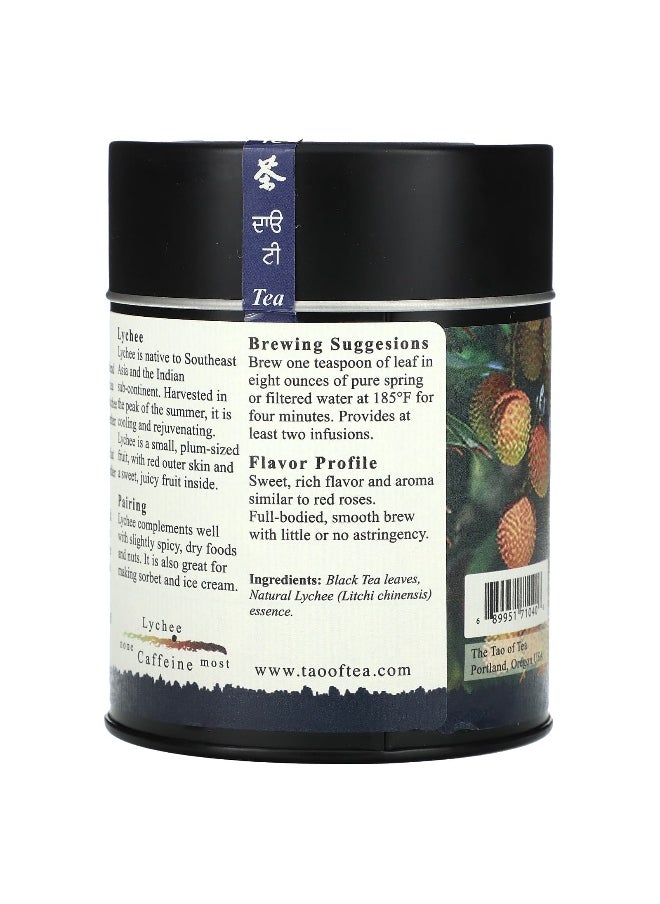 The Tao of Tea, Black Tea Blend, Lychee, 4 oz (114 g)