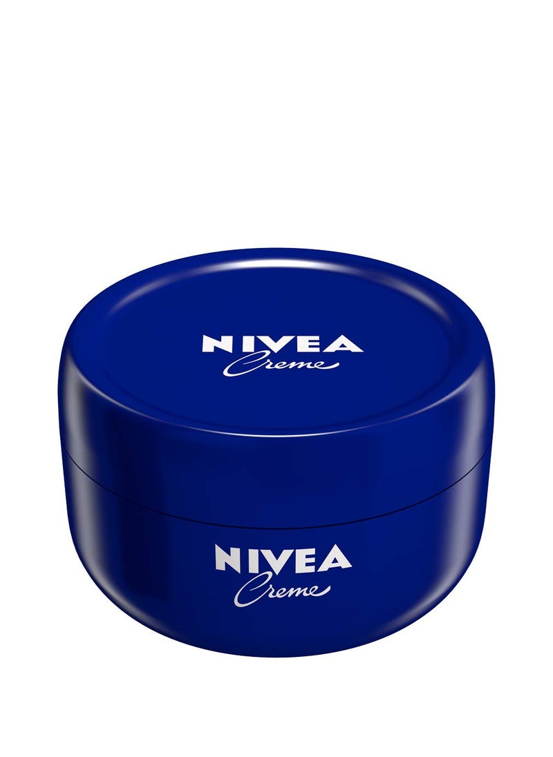 NIVEA Creme (200ml), Moisturizing Cream Provides Intensive Protective Care for Soft and Supple Skin, Ideal for Daily Use as a Face, Hand, or Body Cream (Pack Of 3)